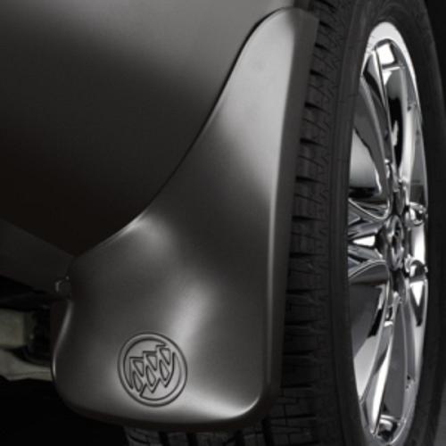 2015 Enclave Splash Guards | Rear Molded | Carbon Black