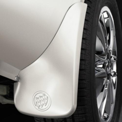 2014 Enclave Splash Guards | Rear Molded | White Opal