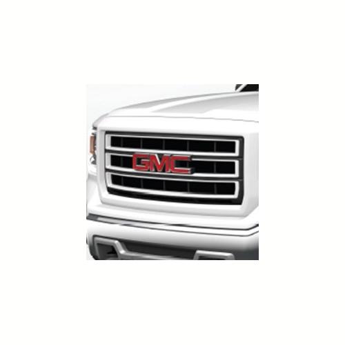 2014 Sierra 1500 Grille | Summit White with Chrome Surround