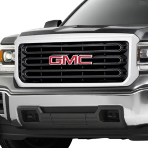 2018 Sierra 2500 Front Grille, Onyx Black (GBA)