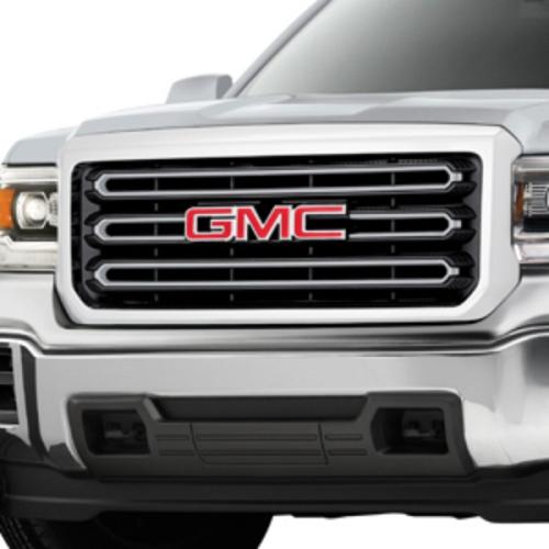 2018 Sierra 2500 Front Grille | Quicksilver Metallic