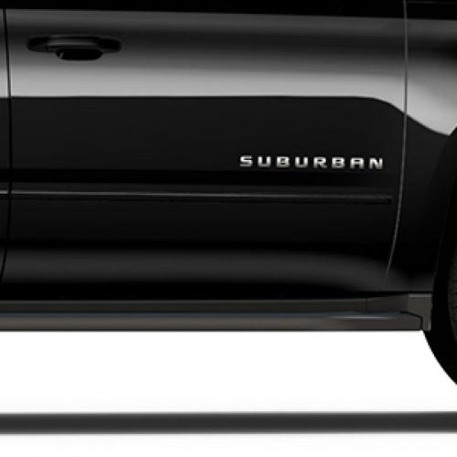 2015 Yukon XL Bodyside Molding Package | Black