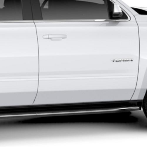 2017 Yukon XL Bodyside Molding Package | Summit White