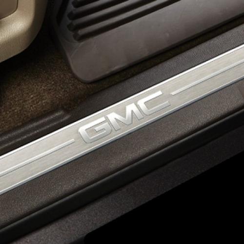 2015 Sierra 3500 Door Sill Plates | Cocoa Dune (4DP)