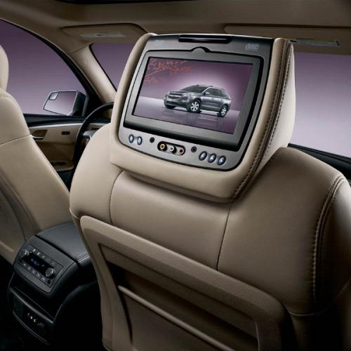 2015 Acadia DVD Headrest System, Cashmere (222, 223), Leather