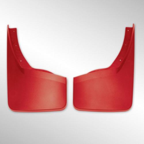 2017 Sierra 1500 Molded Splash Guards | Front | Cardinal Red