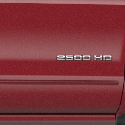 2016 Sierra 3500 Bodyside Molding Package | Front Side | Baroque Red Met