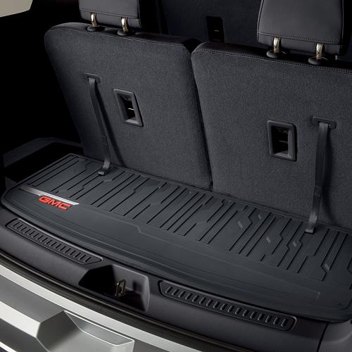 Acadia Cargo Area Mat | Black | Premium All Weather | GMC Logo