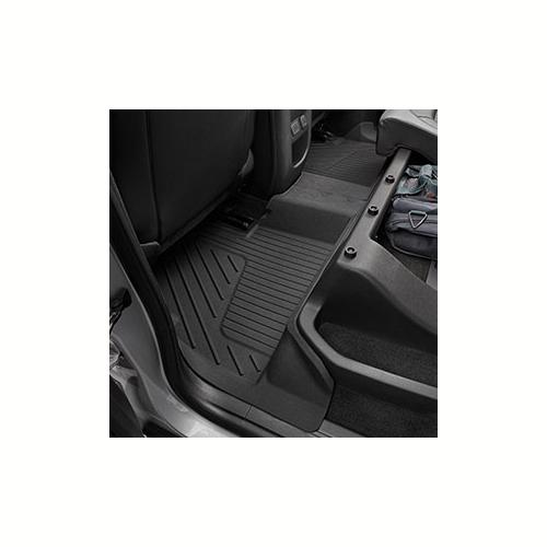 2017 Canyon Crew Cab Premium Floor Liners | Rear | Jet Black