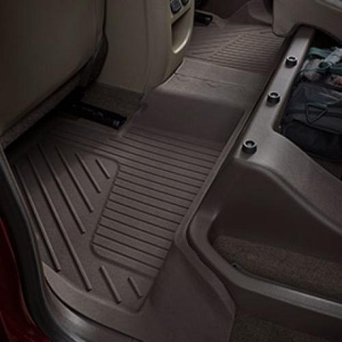 2017 Canyon Crew Cab Premium Floor Liners | Rear | Cocoa