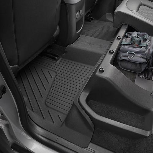 2016 Canyon Extended Cab Premium Floor Liners | Rear | Jet Black