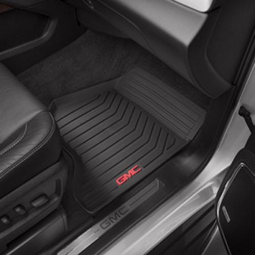 2015 Yukon Denali XL Floor Mats | Front Set | All Weather | Black