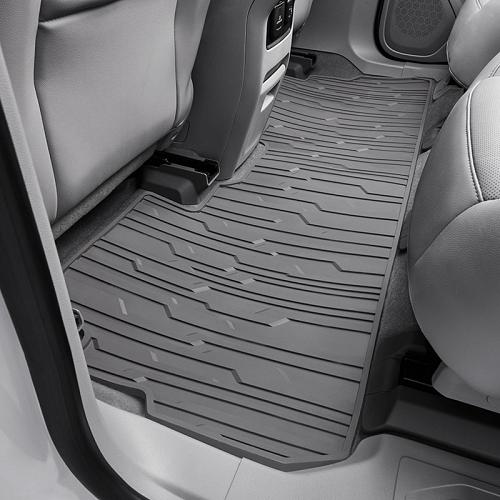 2021 Acadia Floor Mats | Premium All Weather | Dark Ash Gray | Second Row | One Piece