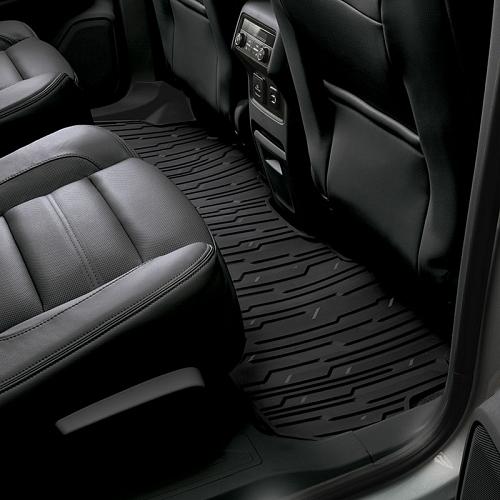 2021 Acadia Floor Mats | Premium All Weather | Black | Second Row | One Piece