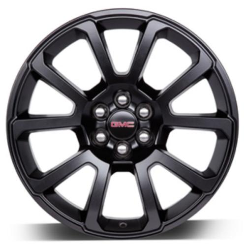 2017 Canyon 20-Inch 10-Spoke Wheels, Black - Single