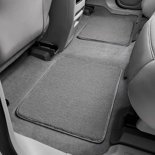 2018 Acadia Floor Mats | Second Row | Premium Carpeted in Dark Ash Gray