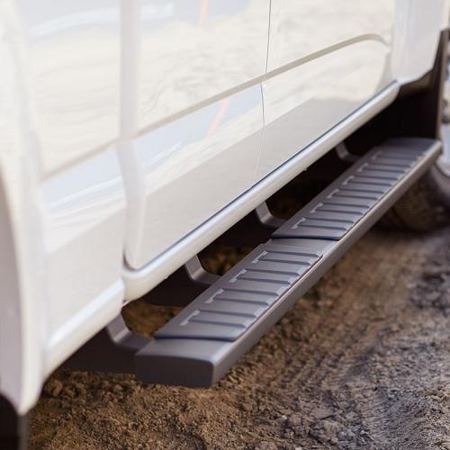 2017 Canyon Crew Cab Assist Steps | 5-in Rectangular | Black