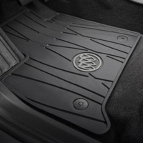 2018 Enclave  Floor Mats | Front Row | Premium All Weather | Ebony | Buick