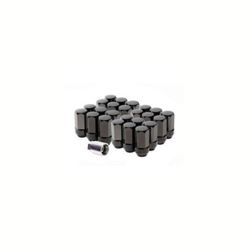 2018 Sierra 1500 Lug Nuts | High Gloss Black | 24 count