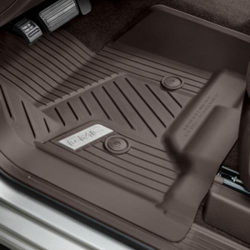 2018 Yukon XL Floor Liners | Cocoa | Front Row