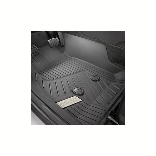 2018 Canyon All Weather Floor Liners, Front, Jet Black