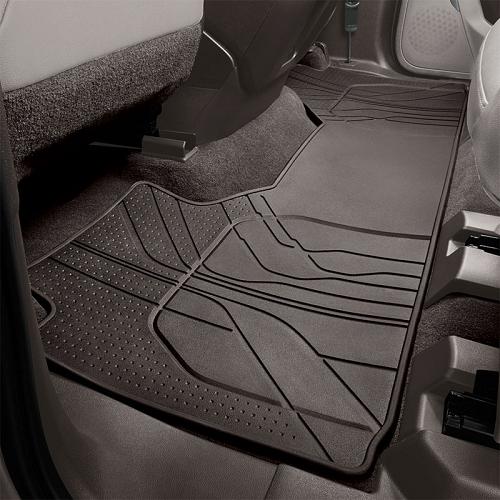 2021 Yukon Floor Mats |  Very Dark Ash Gray |  All-Weather |  Second Row |  Single Piece